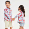 <span class="grassetto"> CAMICIA </span> Maniche a Palloncino Granchi Girl
